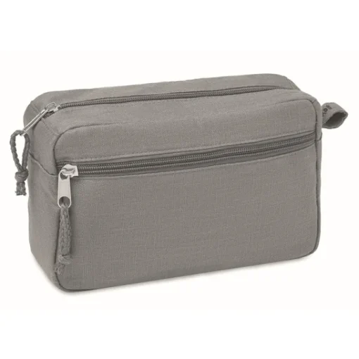 Gift Campaign Beauty case in canapa da 200g/m2 con doppia tasca EcoFriendly> Beauty Case Personalizzati