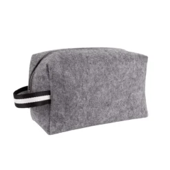 Gift Campaign Beauty case in feltro rPET da 360 g/m² con manico laterale bicolore></noscript> Beauty Case Personalizzati