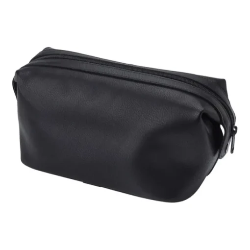 Gift Campaign Beauty case in pelle promozionali con due bottoni laterali> Pochette Personalizzate|Beauty Case Personalizzati