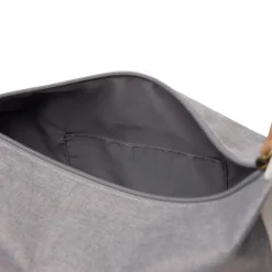 Gift Campaign Beauty case in poliestere riciclato con tasca interna e manico><noscript><img width=