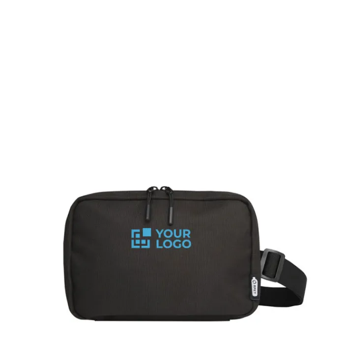 Gift Campaign Beauty case in poliestere riciclato 900D con tracolla regolabile> Beauty Case Personalizzati