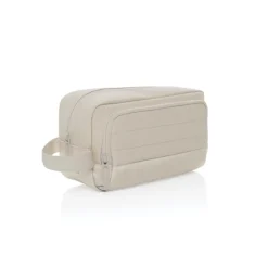 Gift Campaign Beauty case in rPET con ampio scomparto, tasca esterna e manico> Beauty Case Personalizzati