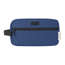 Gift Campaign Beauty case in tela riciclata 330 g/m2 con comodo cinturino e placca><noscript><img width=