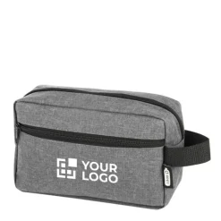 Gift Campaign Beauty case unisex con logo in poliestere riciclato certificato 300D></noscript> Beauty Case Personalizzati