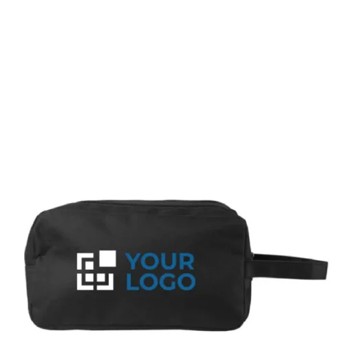 Gift Campaign Beauty case uomo in poliestere 600 D con doppio scomparto Double> Beauty Case Personalizzati