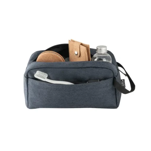 Gift Campaign Beauty case uomo personalizzati in rPET 600D con tasca aperta Urban> Beauty Case Personalizzati