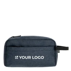 Gift Campaign Beauty case uomo personalizzati in rPET 600D con tasca aperta Urban></noscript> Beauty Case Personalizzati
