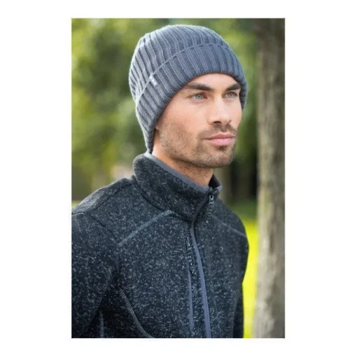 Gift Campaign Berretto a coste elasticizzato e flessibile Elevate Life> Berretti Invernali