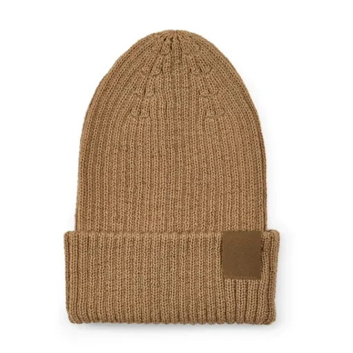 Gift Campaign Berretto in cotone riciclato con patch personalizzabile finitura a coste> Berretti Invernali