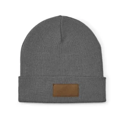 Gift Campaign Berretto in lana ed rPET con patch personalizzabile sul risvolto><noscript><img width=