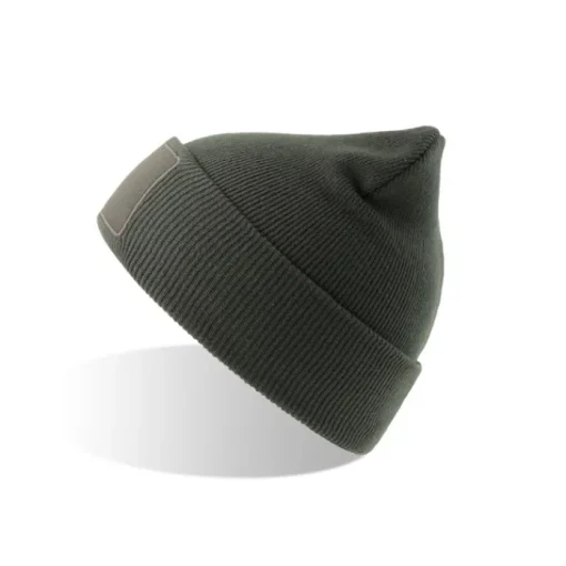 Gift Campaign Berretto in poliestere riciclato con patch personalizzato> Cappellini Personalizzati