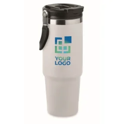 Gift Campaign Bicchiere a doppia parete con cannuccia, beccuccio e manico da 850ml></noscript> Bicchieri Termici Personalizzati