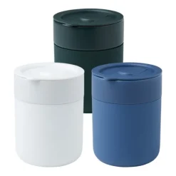 Gift Campaign Bicchiere ceramica con involucro in silicone e tappo in plastica 330ml></noscript> Bicchieri Take Away