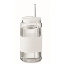Gift Campaign Bicchiere con cannuccia in vetro, tappo e fascia in silicone 550ml></noscript> Bicchieri Di Vetro Personalizzati