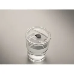 Gift Campaign Bicchiere con tappo anti goccia e cannuccia in vetro da 300ml></noscript> Bicchieri Di Vetro Personalizzati