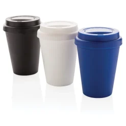 Gift Campaign Bicchiere da asporto con logo con tappo a vite 300ml Takeaway Daily></noscript> Bicchieri Take Away