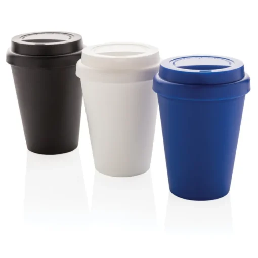 Gift Campaign Bicchiere da asporto con logo con tappo a vite 300ml Takeaway Daily> Bicchieri Take Away
