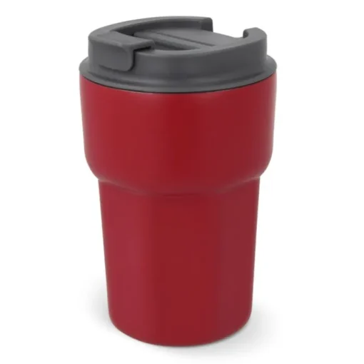 Gift Campaign Bicchiere da asporto in acciaio con tappo a vite in silicone 350ml> Bicchieri Take Away