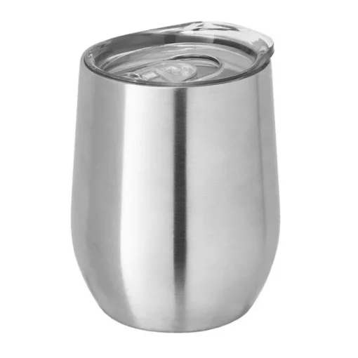 Gift Campaign Bicchiere da viaggio a doppio strato 400 ml Single Cuisine Metallic> Bicchieri Termici Personalizzati