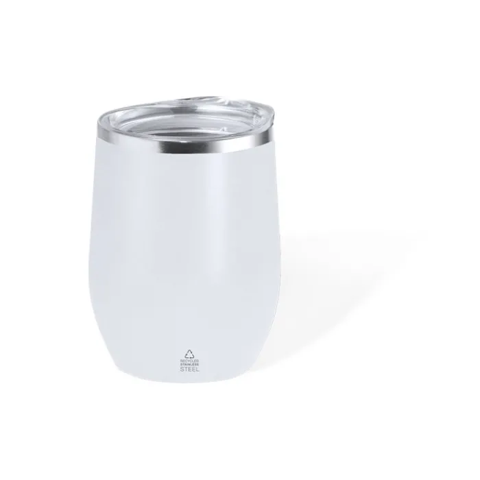 Gift Campaign Bicchiere in acciaio inossidabile riciclato a doppia parete 340ml> Bicchieri Termici Personalizzati