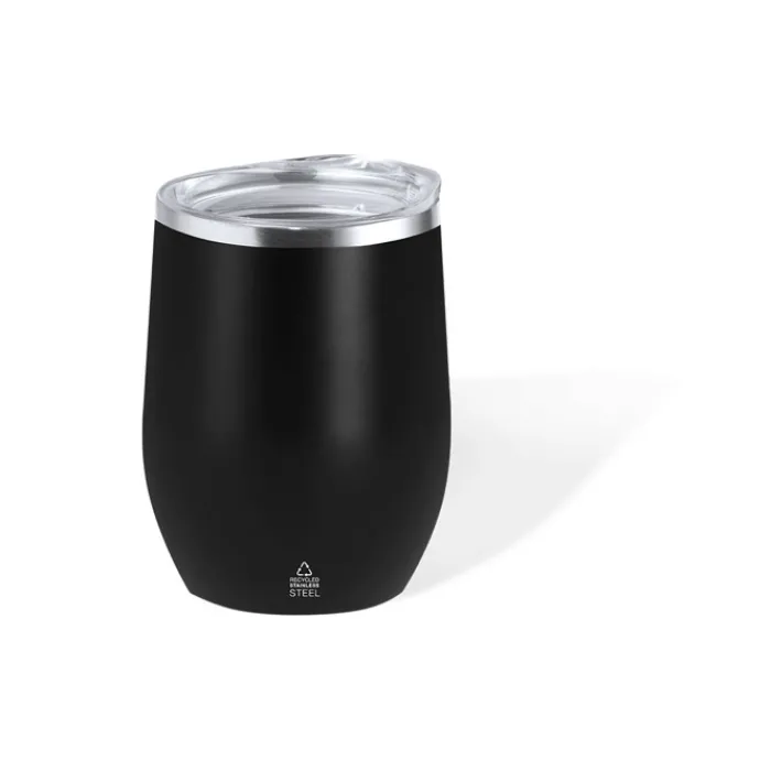 Gift Campaign Bicchiere in acciaio inossidabile riciclato a doppia parete 340ml> Bicchieri Termici Personalizzati
