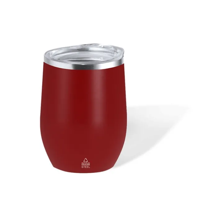 Gift Campaign Bicchiere in acciaio inossidabile riciclato a doppia parete 340ml> Bicchieri Termici Personalizzati