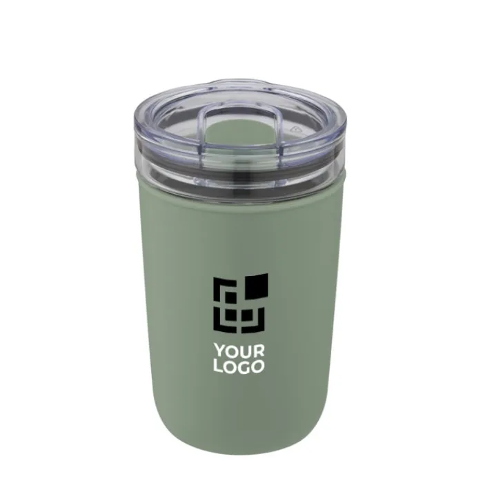 Gift Campaign Bicchiere in vetro con interno in plastica riciclata 420ml Glass> Gadget Ecologici|Bicchieri Termici Personalizzati