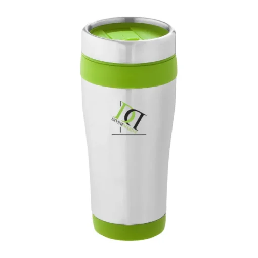 Gift Campaign Bicchiere isotermico a doppia parete personalizzato 410ml Inox Colors> Bicchieri Termici Personalizzati