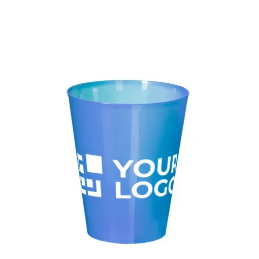 Gift Campaign Bicchiere riutilizzabile in plastica colorata traslucida da 500ml> Bicchieri Di Plastica Personalizzati