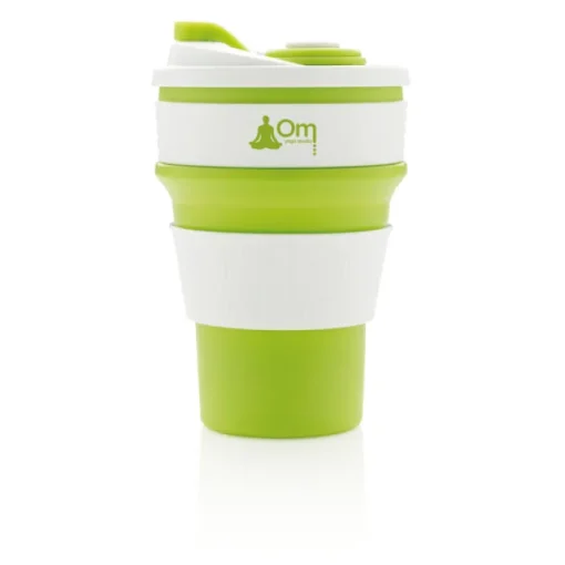 Gift Campaign Bicchiere take away antiaderente con fascia 350ml Takeaway Folding> Bicchieri Take Away