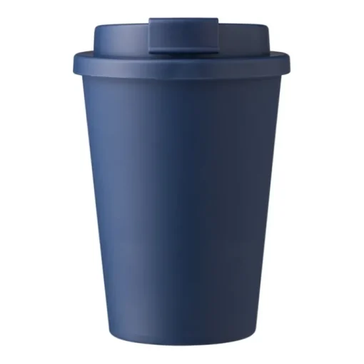 Gift Campaign Bicchiere take away in PP con tappo a vite e apertura per bere 350ml> Bicchieri Take Away