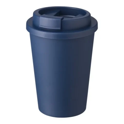 Gift Campaign Bicchiere take away in PP con tappo a vite e apertura per bere 350ml> Bicchieri Take Away