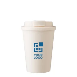Gift Campaign Bicchiere take away in PP con tappo a vite e apertura per bere 350ml></noscript> Bicchieri Take Away
