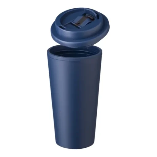 Gift Campaign Bicchiere take away in PP con tappo a vite e apertura per bere 475ml> Bicchieri Take Away