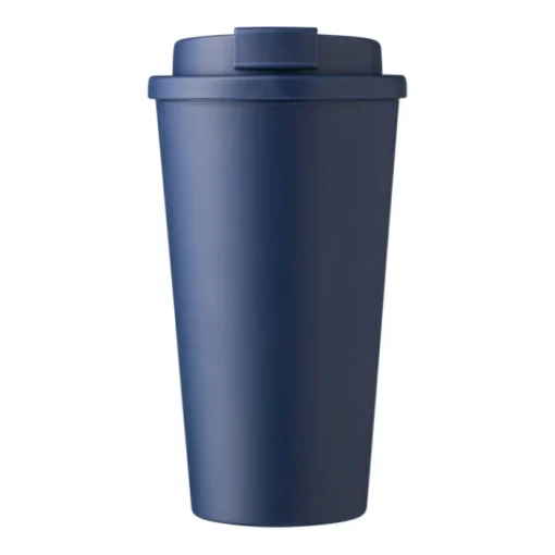 Gift Campaign Bicchiere take away in PP con tappo a vite e apertura per bere 475ml> Bicchieri Take Away