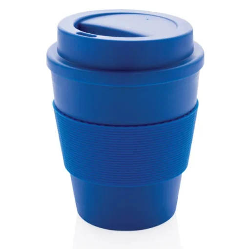 Gift Campaign Bicchiere take away tappo a vite e fascia 350ml Takeaway Comfort> Bicchieri Take Away