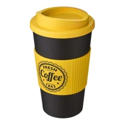Gift Campaign Bicchiere termico coperchio a vite e impugnatura 350ml White Americano></noscript> Bicchieri Take Away
