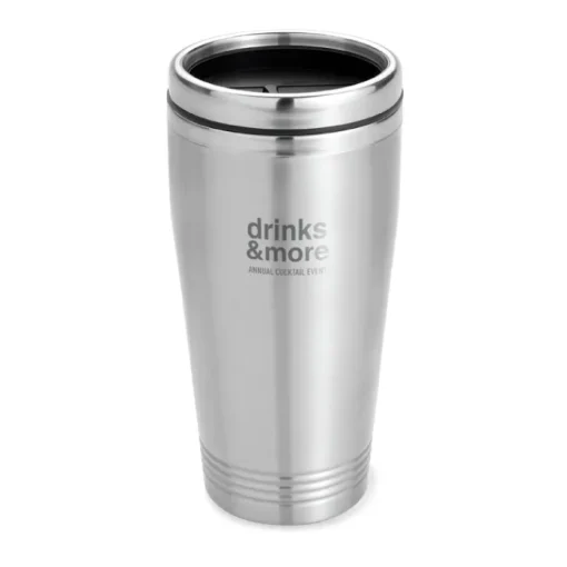 Gift Campaign Bicchiere termico da viaggio in acciaio con logo 400ml Executive> Bicchieri Termici Personalizzati