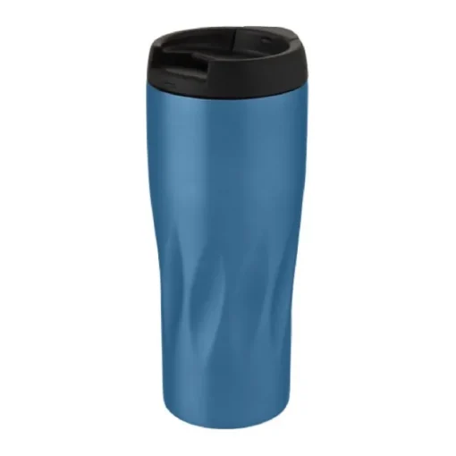 Gift Campaign Bicchiere termico d'asporto con disegno geometrico 450ml Waves> Bicchieri Termici Personalizzati