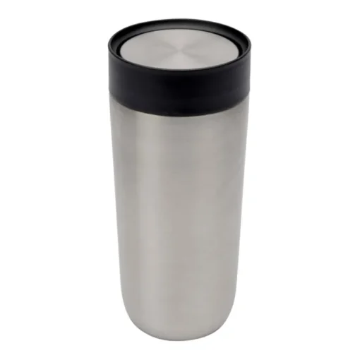 Gift Campaign Bicchiere termico in acciaio inossidabile apertura a pulsante 350ml> Bicchieri Termici Personalizzati