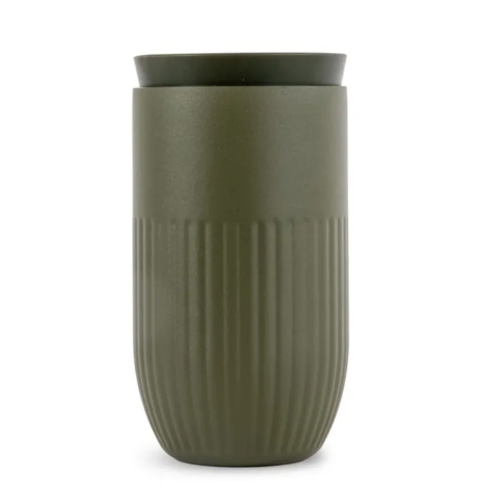 Gift Campaign Bicchiere termico in acciaio inox con coperchio a bottone da 320ml> Bicchieri Termici Personalizzati|Bicchieri Take Away