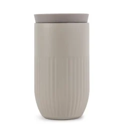 Gift Campaign Bicchiere termico in acciaio inox con coperchio a bottone da 320ml><noscript><img width=