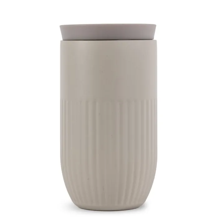 Gift Campaign Bicchiere termico in acciaio inox con coperchio a bottone da 320ml> Bicchieri Termici Personalizzati|Bicchieri Take Away