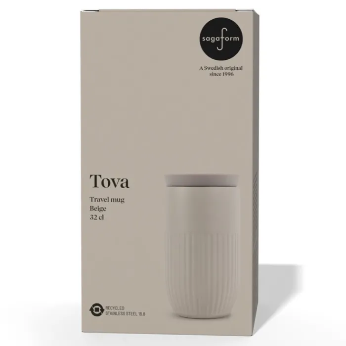 Gift Campaign Bicchiere termico in acciaio inox con coperchio a bottone da 320ml> Bicchieri Termici Personalizzati|Bicchieri Take Away