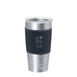 Gift Campaign Bicchiere termico in acciaio inox con fascia in PU colorata da 420ml></noscript> Bicchieri Termici Personalizzati