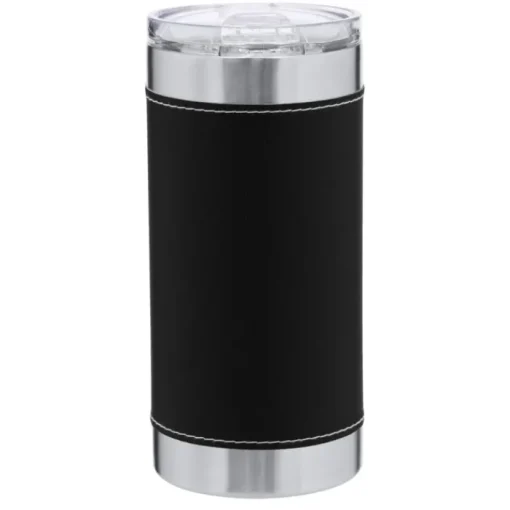 Gift Campaign Bicchiere termico in acciaio inox con fascia in PU colorata da 530ml> Bicchieri Termici Personalizzati|Bicchieri Take Away