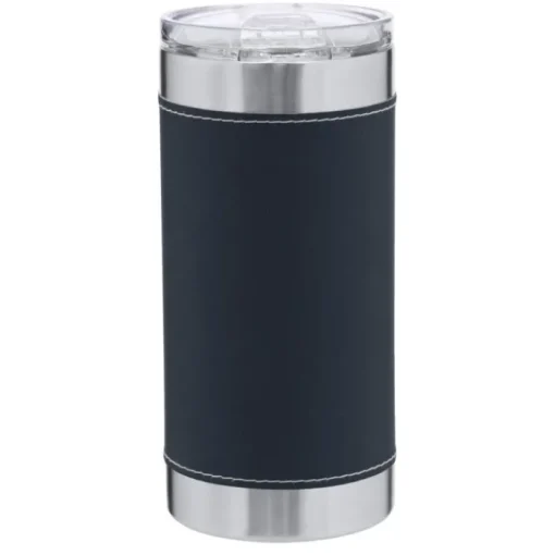 Gift Campaign Bicchiere termico in acciaio inox con fascia in PU colorata da 530ml> Bicchieri Termici Personalizzati|Bicchieri Take Away