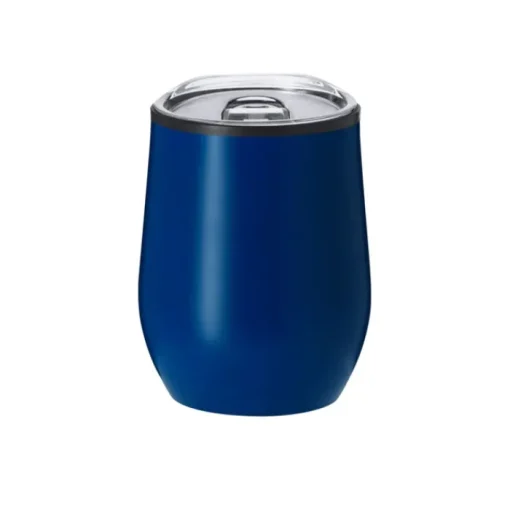 Gift Campaign Bicchiere termico in acciaio inox con coperchio trasparente 330 ml> Bicchieri Take Away
