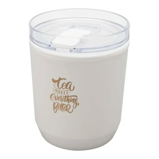 Gift Campaign Bicchiere termico in plastica riciclata dal design essenziale 180ml> Bicchieri Termici Personalizzati