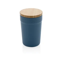 Gift Campaign Bicchiere termico in PP riciclato certificato e bambù 300ml EcoBrew><noscript><img width=